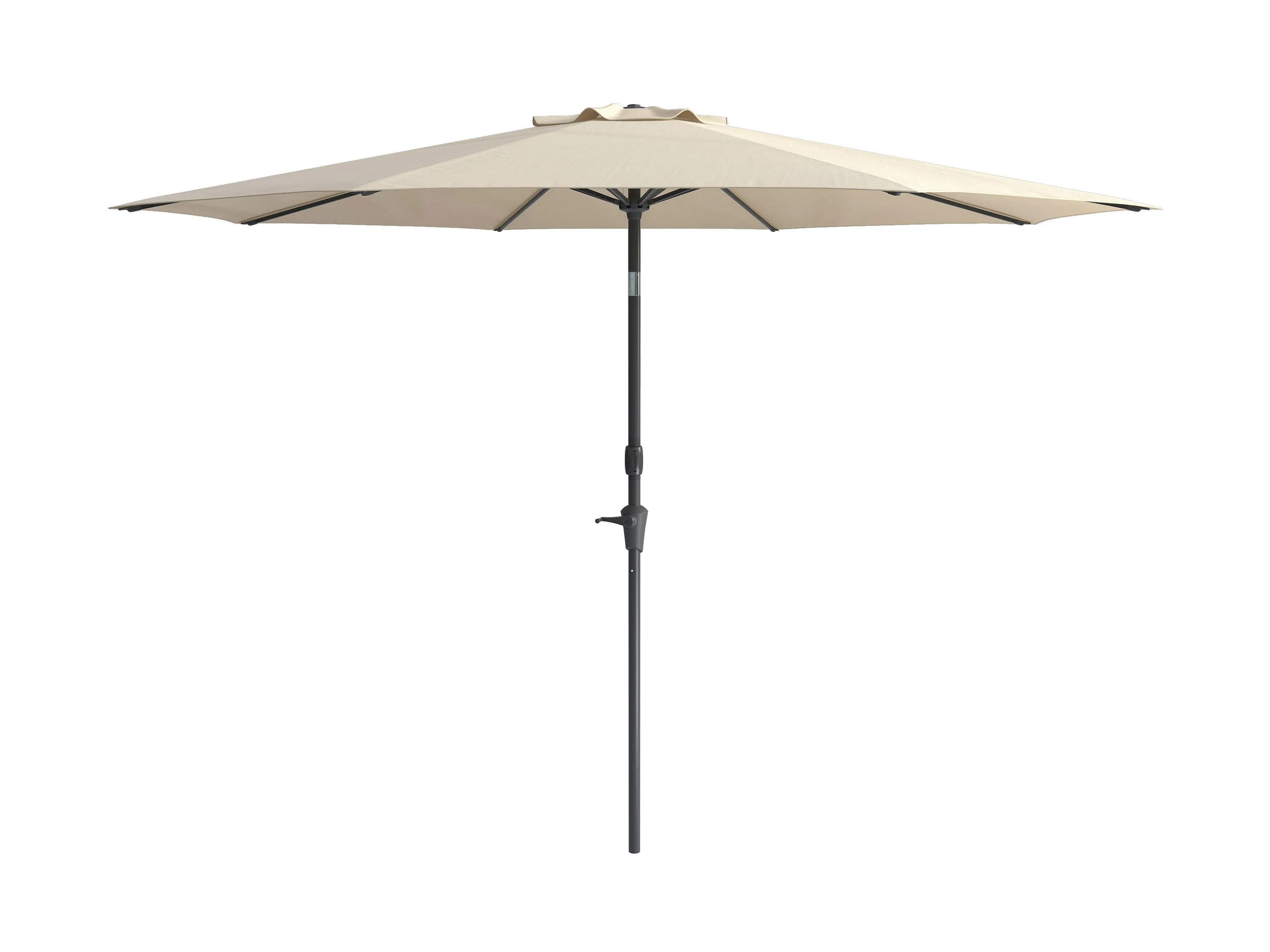 10ft Wind Resistant Warm White Patio Umbrella