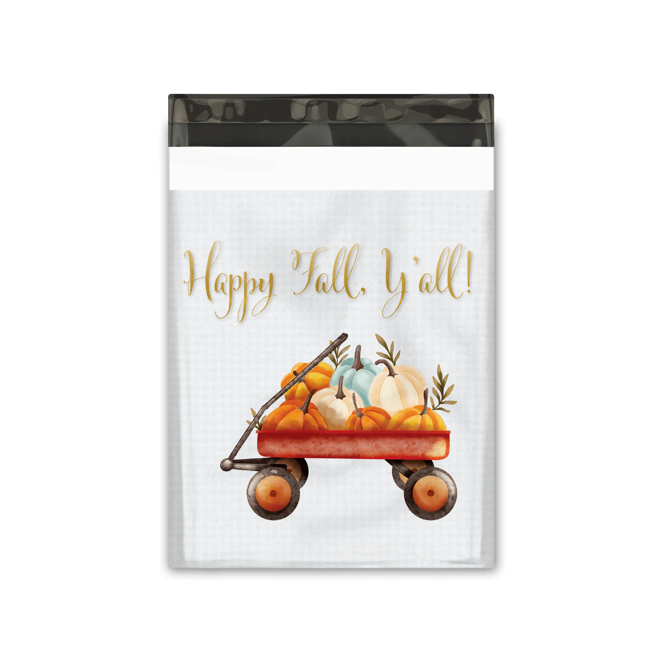 10x13 Hello Fall Designer Poly Mailers Shipping Envelopes Premium Printed Bags