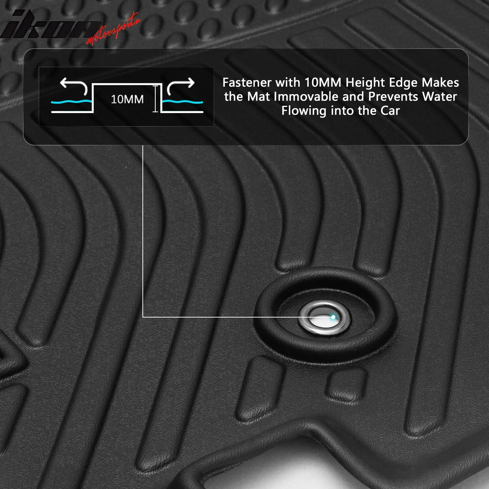 2011-2020 Dodge Journey 3D Floor Mats All Weather Carpets Liner TPE