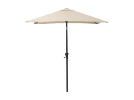 9ft Square Warm White Patio Umbrella