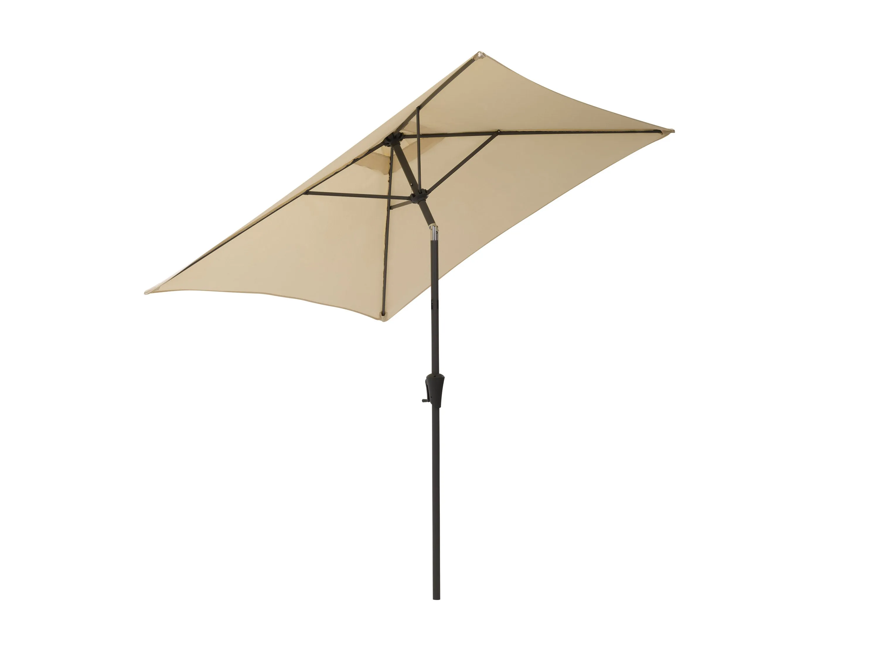 9ft Square Warm White Patio Umbrella