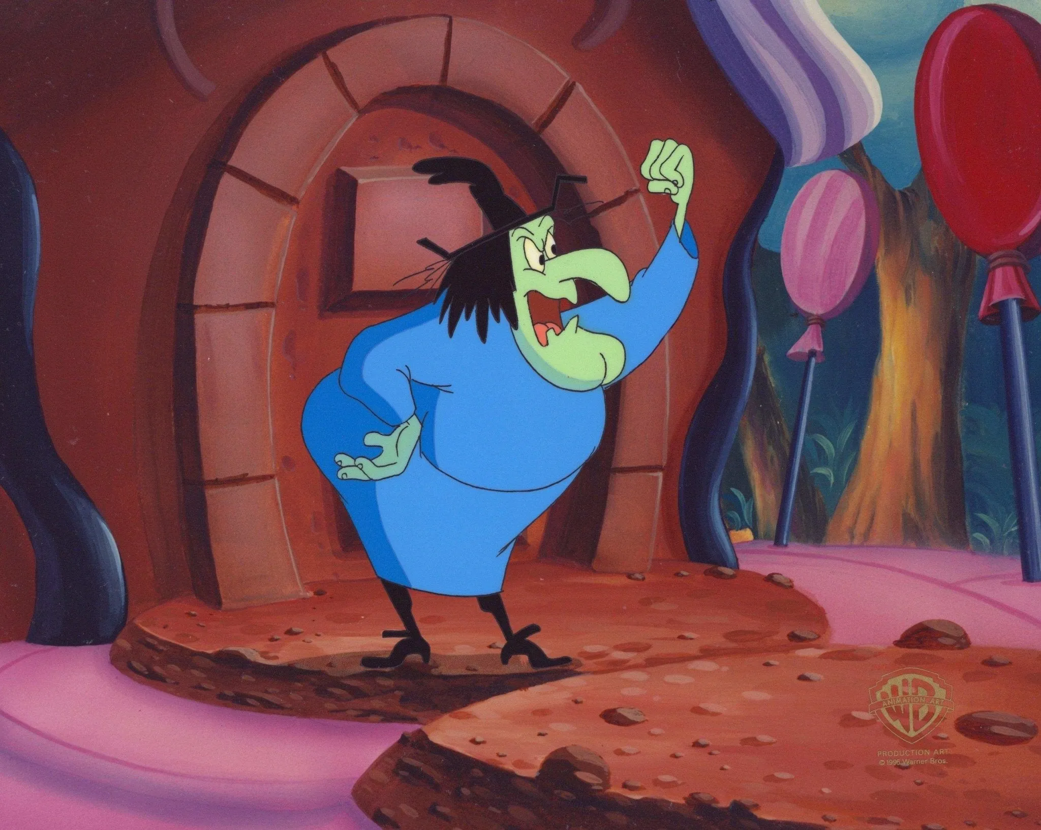 Animaniacs Original Production Cel: Witch Hazel