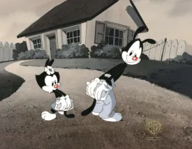 Animaniacs Original Production Cel: Yakko and Dot