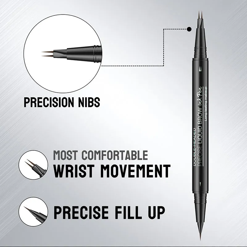 BUY 1 GET 1 FREE2 in 1 Liquid Eyebrow Pen -- Waterproof & Sweatproof