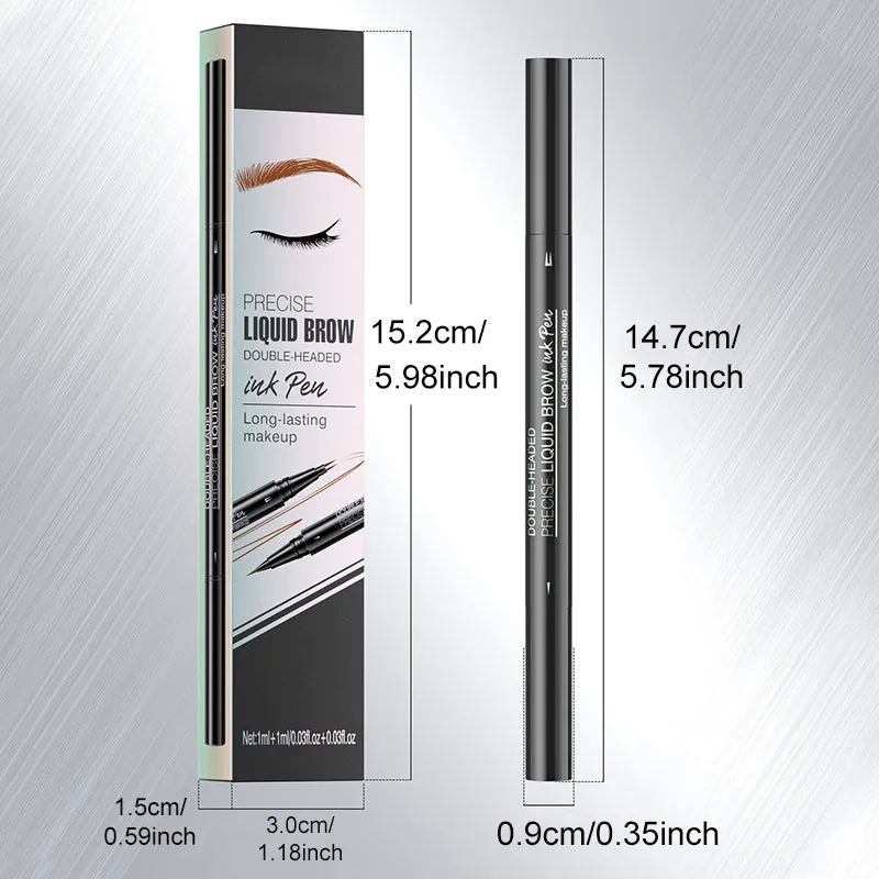 BUY 1 GET 1 FREE2 in 1 Liquid Eyebrow Pen -- Waterproof & Sweatproof
