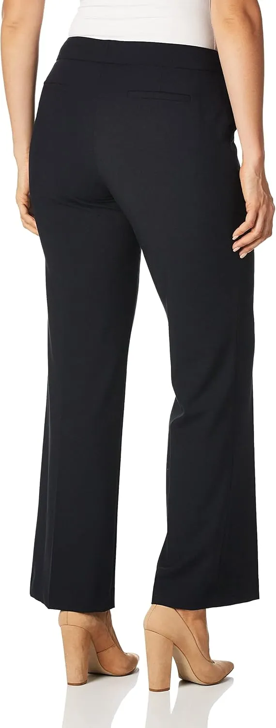 Calvin Klein Straight-Leg Classic Business Casual Pants for Women