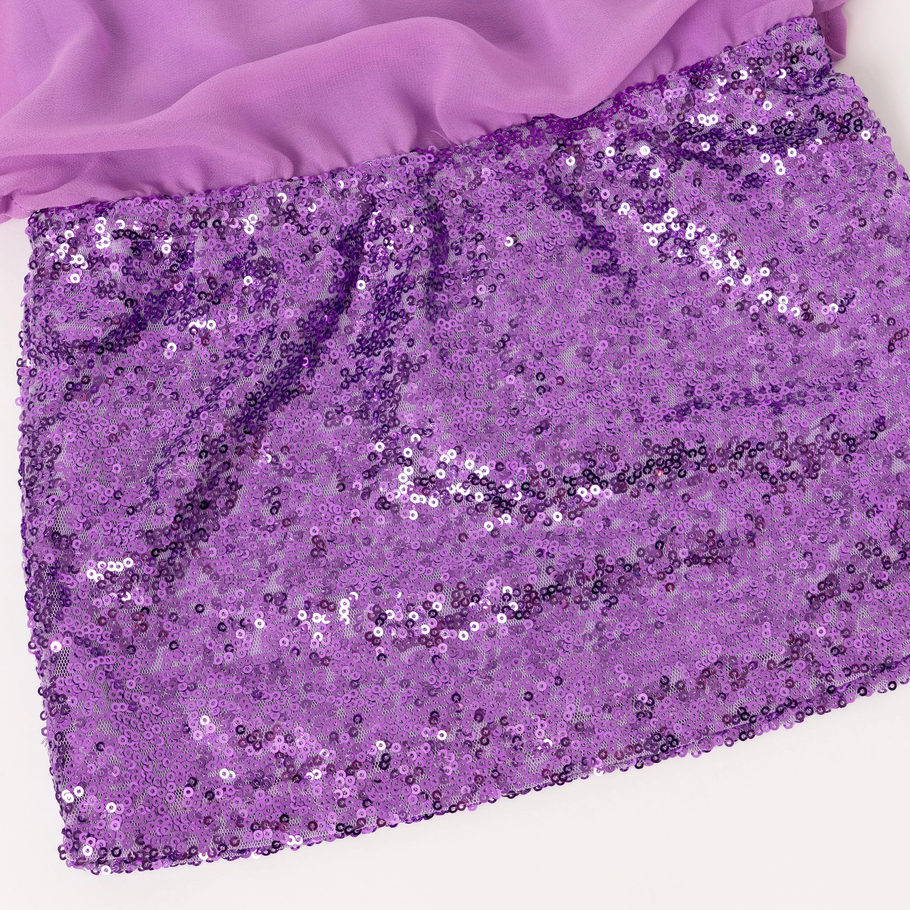 Chiffon Sequin Dress