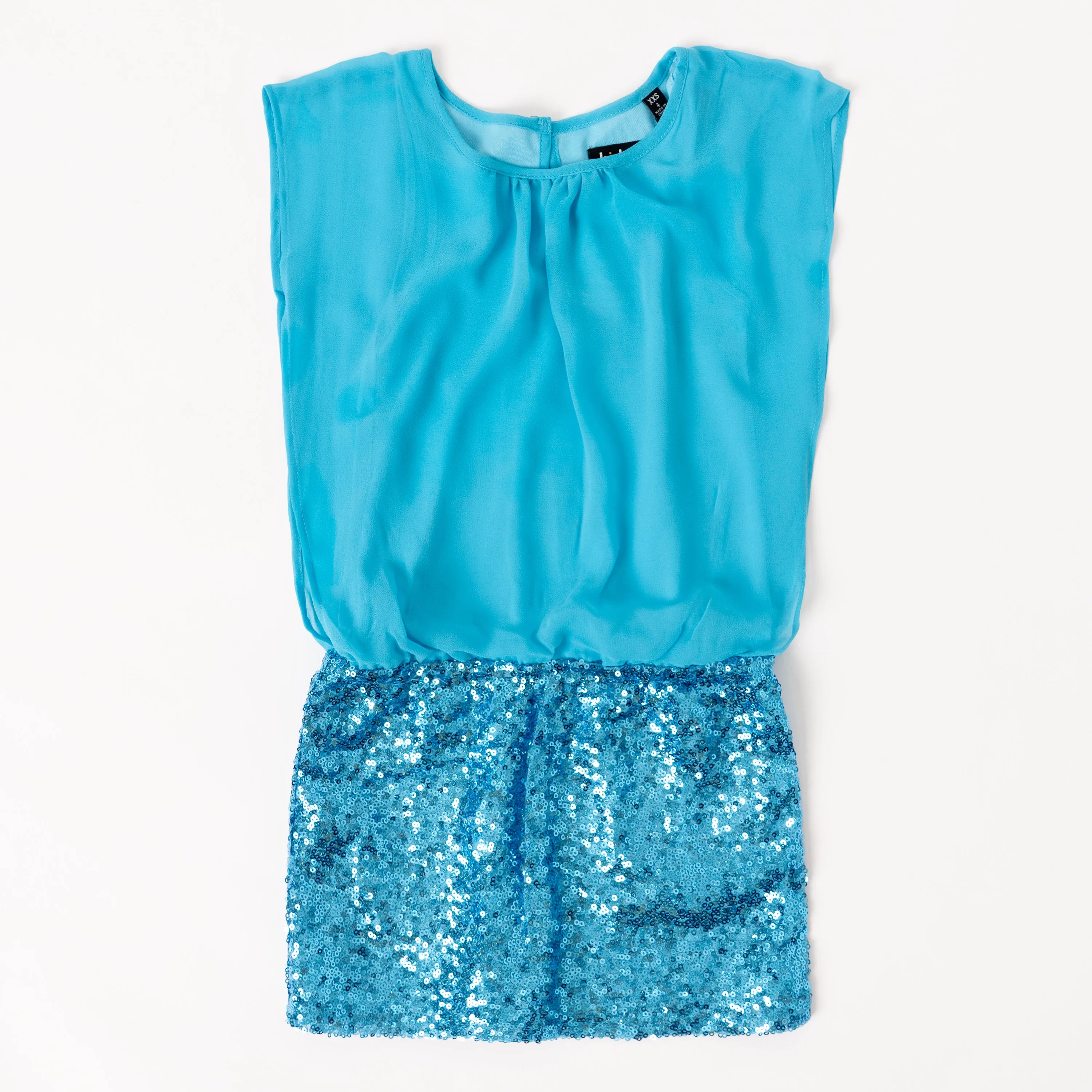 Chiffon Sequin Dress