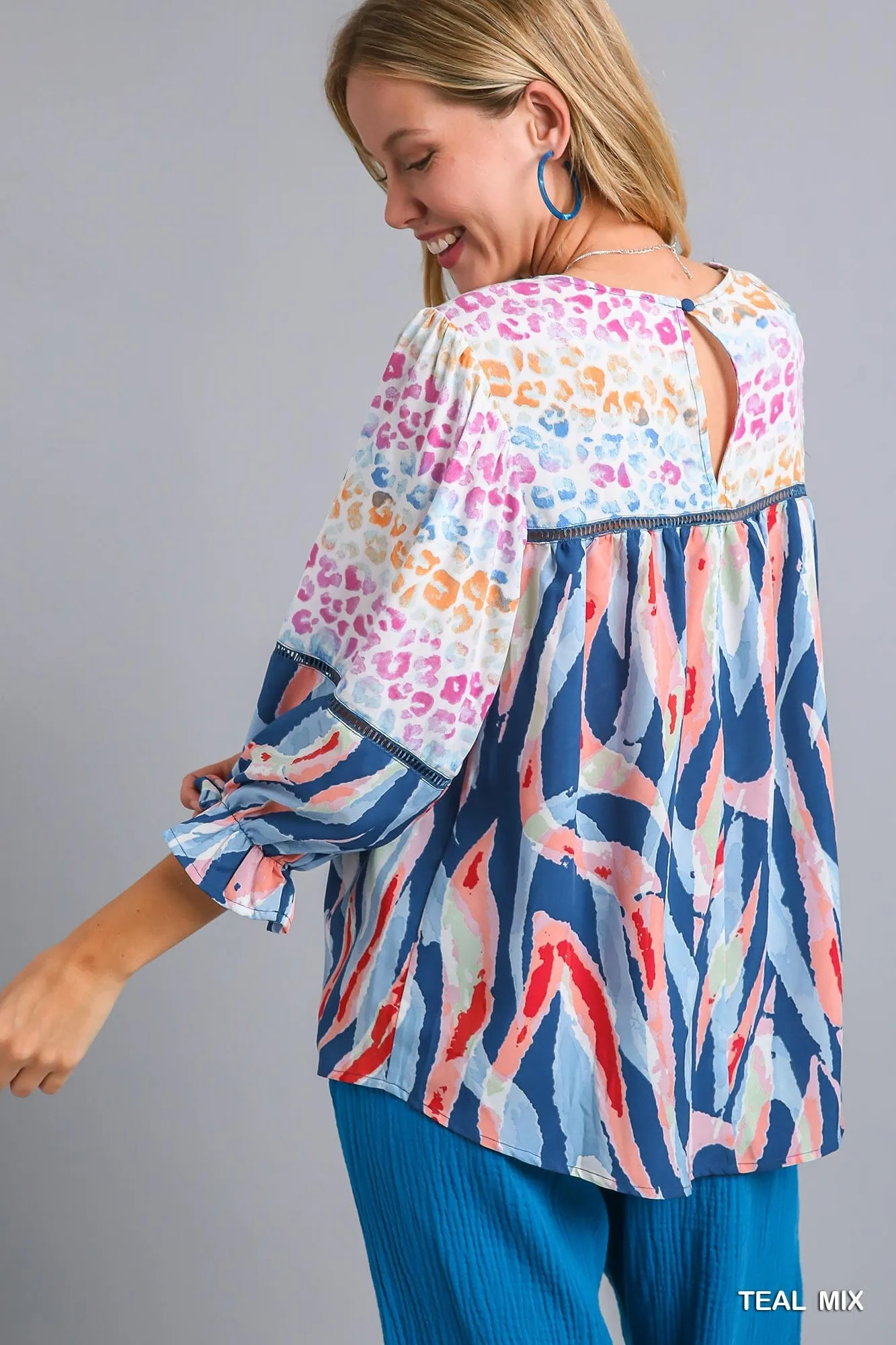 COLOURFUL MULTI MIX TOP