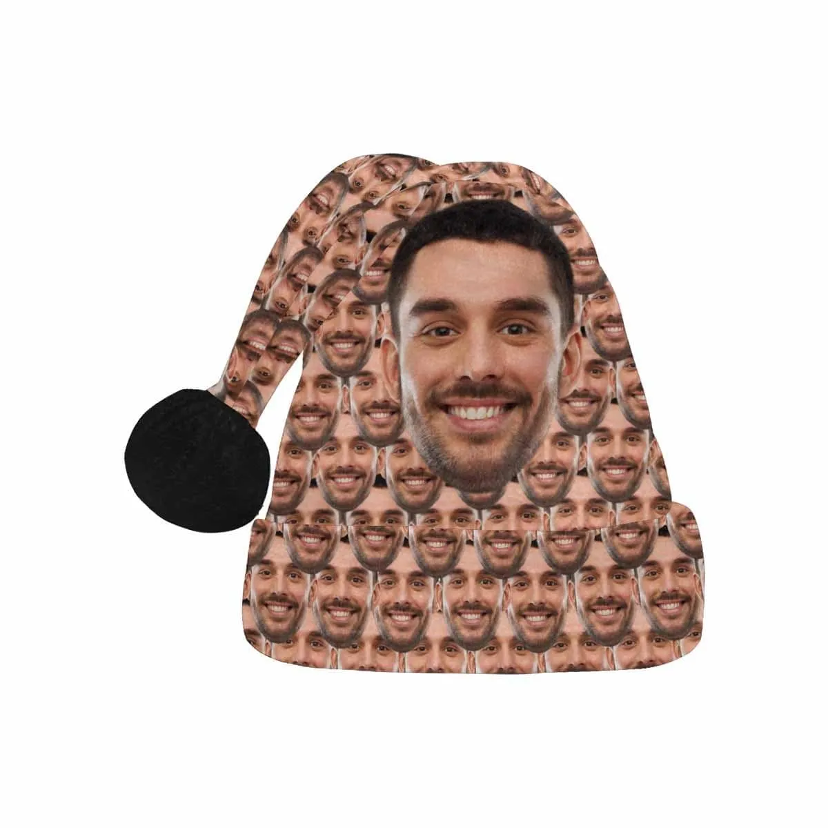 Custom Face Central Christmas Santa Hat