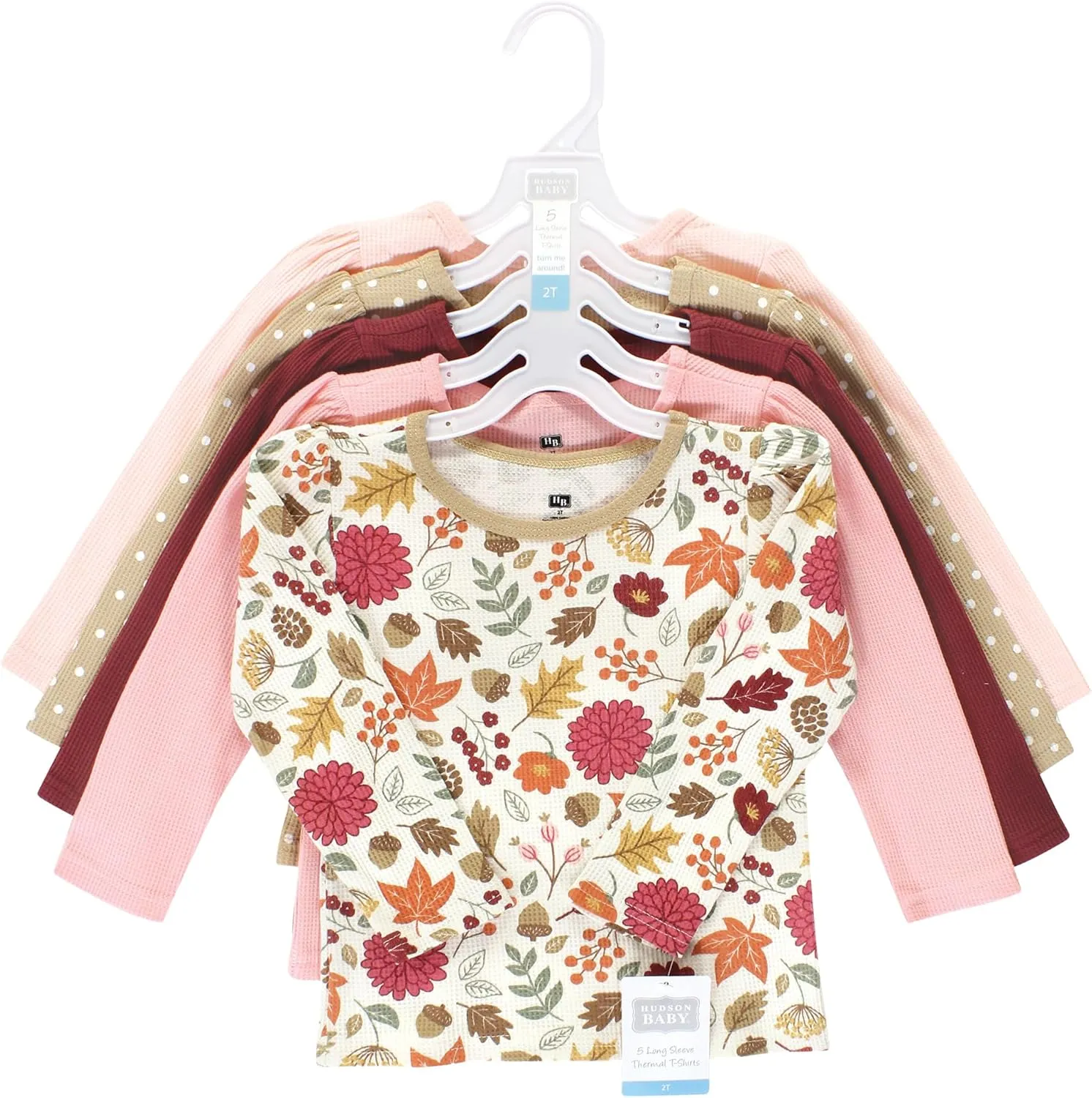 Hudson Baby Unisex Baby Thermal Long Sleeve Tees