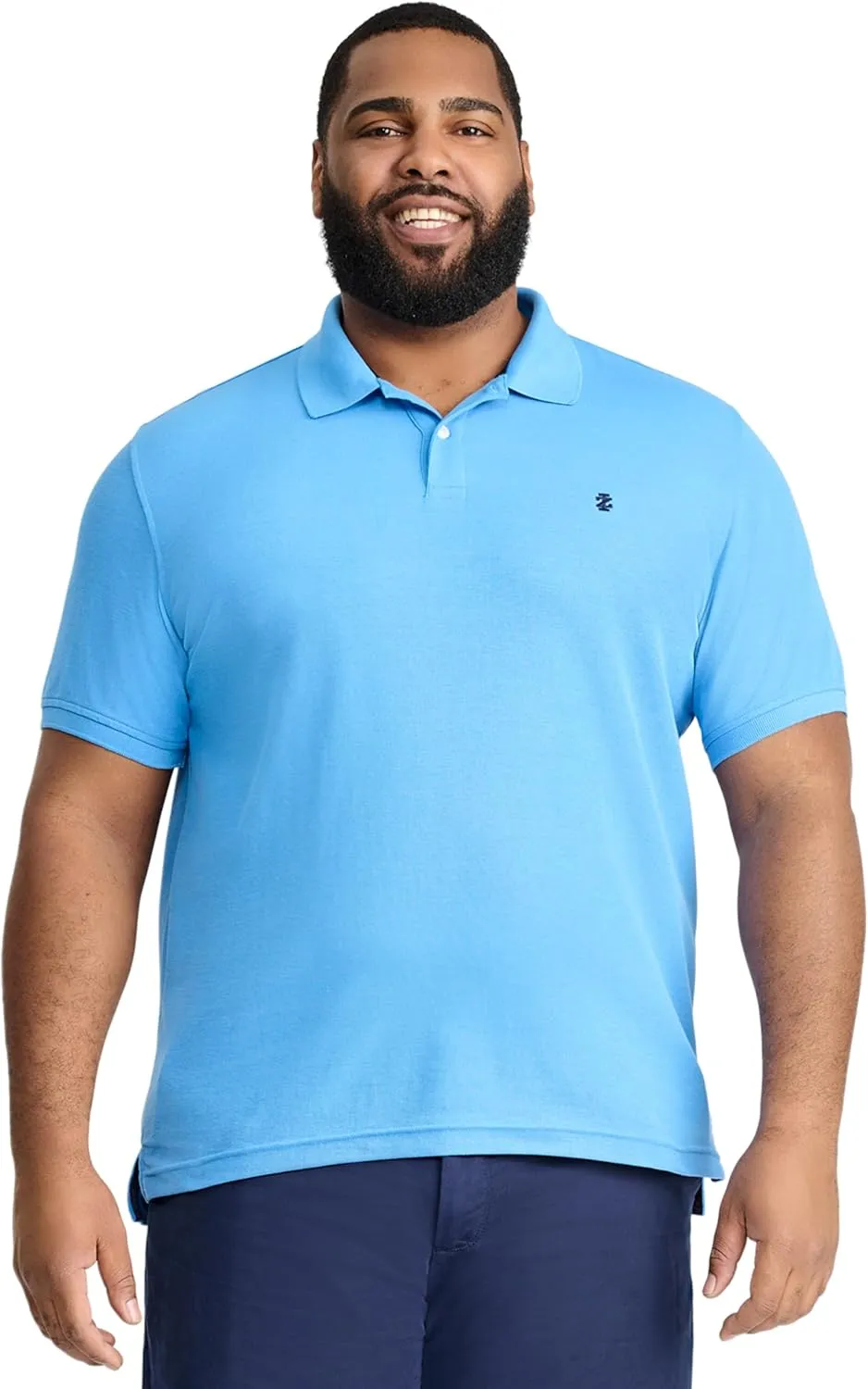 IZOD Men's Big and Tall Advantage Performance Short Sleeve Polo Shirt