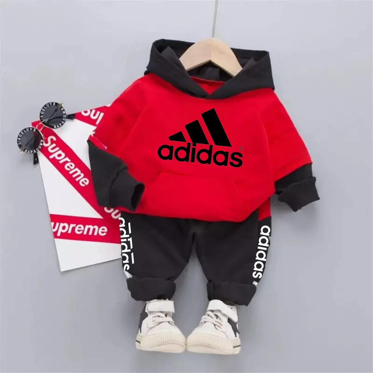 KIDS PREMIUM TRACKSUIT With Double Color Sleeves