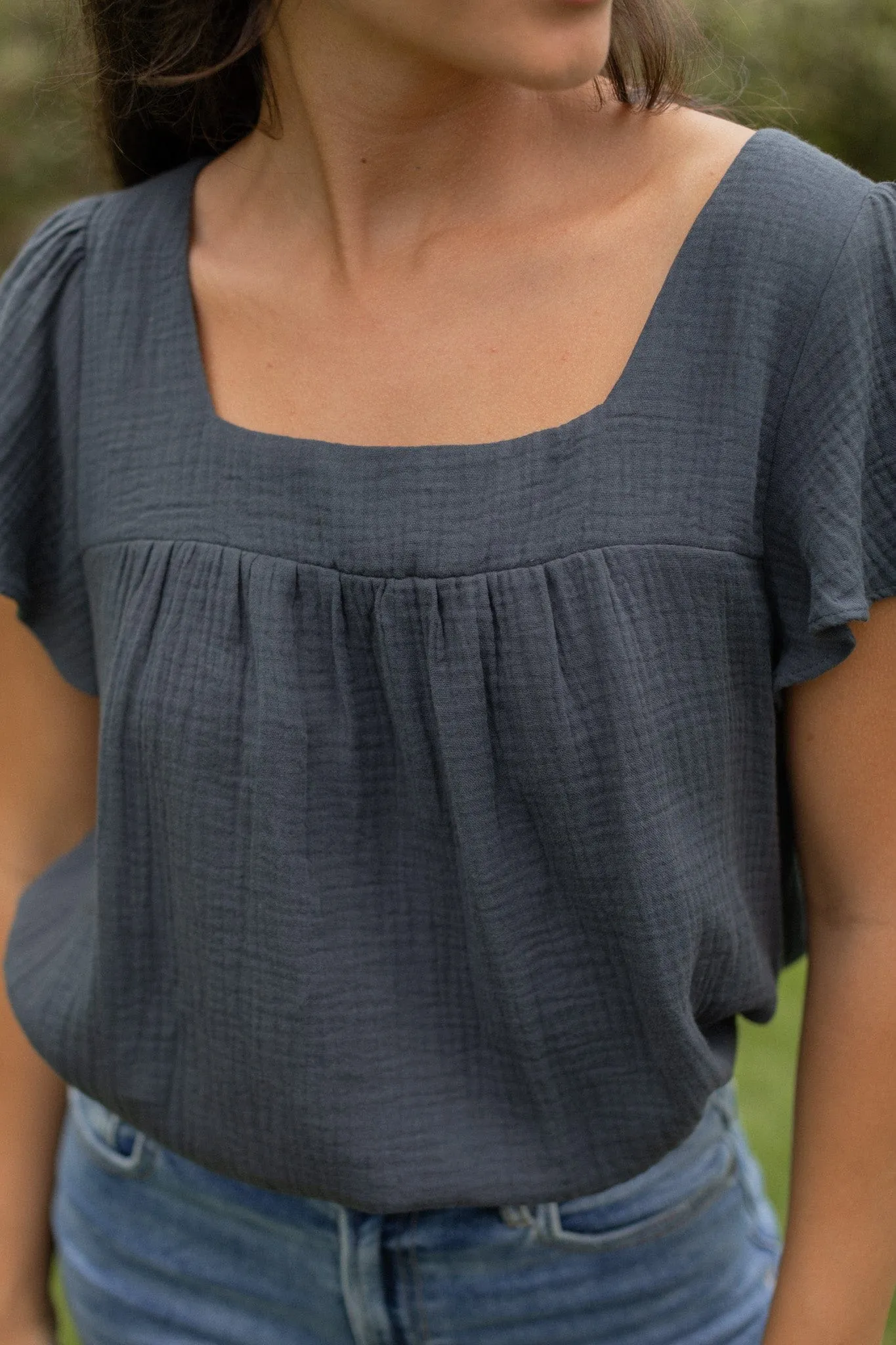 Lewiston Top - Navy