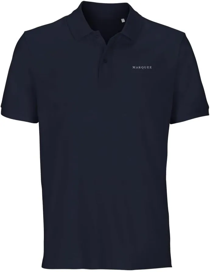 Marquee | Unisex Organic Polo Shirt, Comfortable Fit, Eco-Friendly Cotton