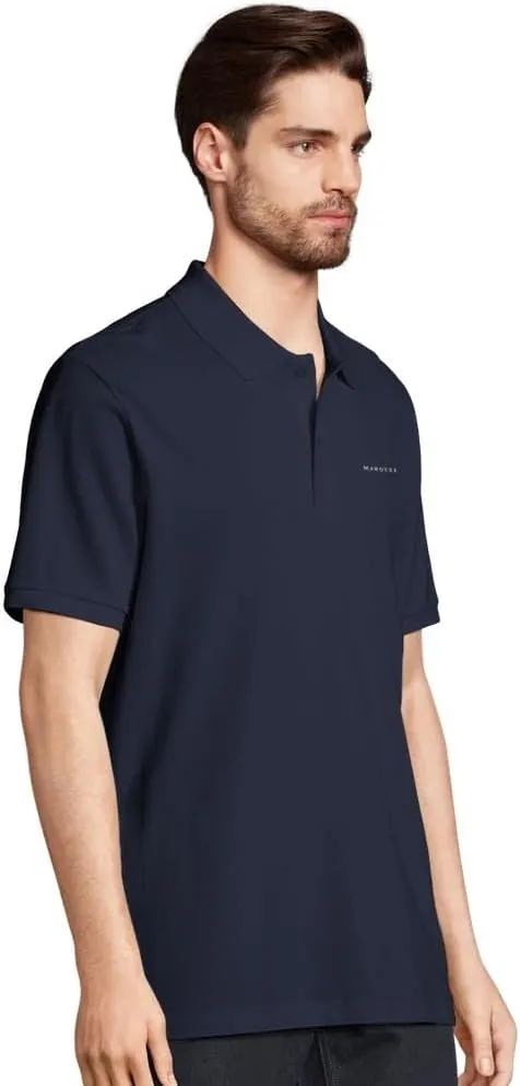 Marquee | Unisex Organic Polo Shirt, Comfortable Fit, Eco-Friendly Cotton
