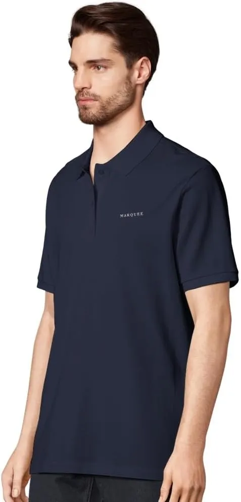Marquee | Unisex Organic Polo Shirt, Comfortable Fit, Eco-Friendly Cotton