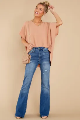 No Frills Apricot Top