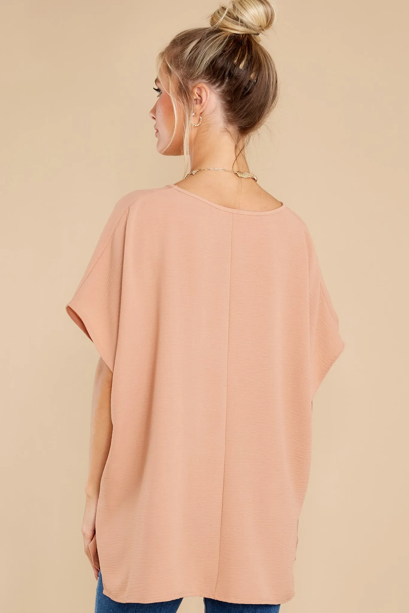 No Frills Apricot Top