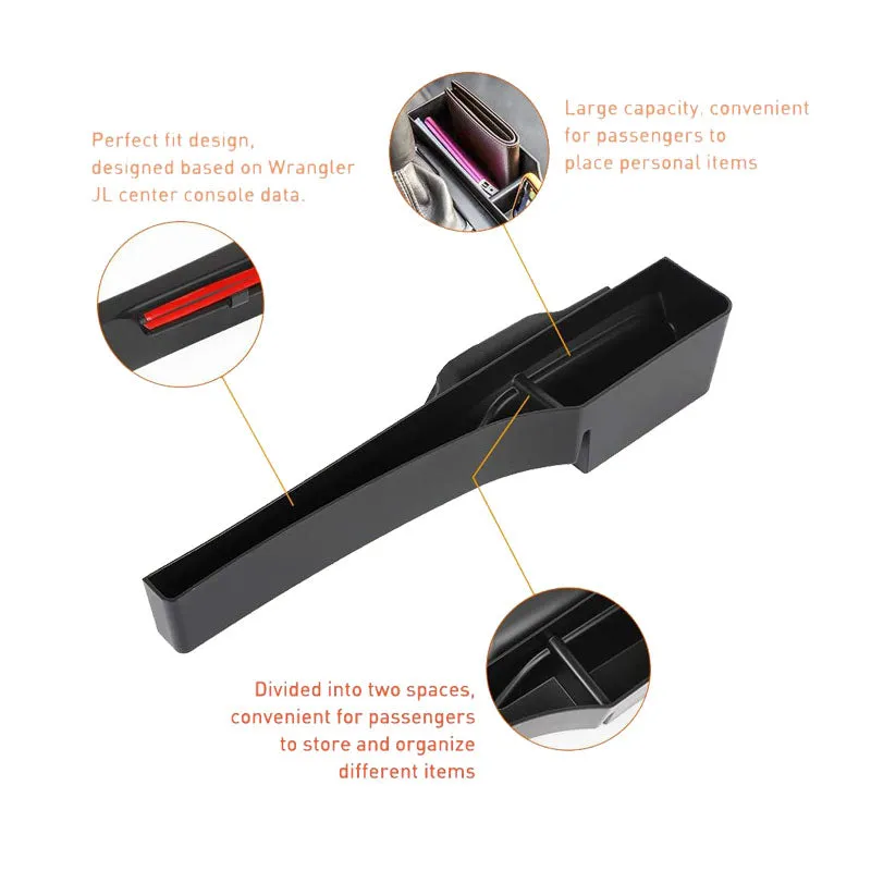 Passenger Side Storage Box for 2018-2024 Jeep Wrangler JL