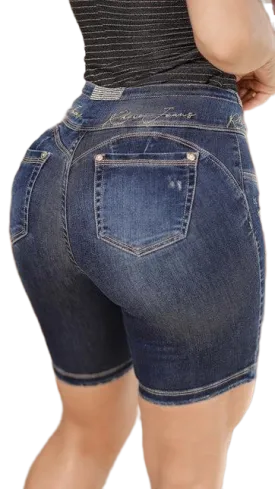 Rhero Women's Jeans Shorts with Butt Lift 56397